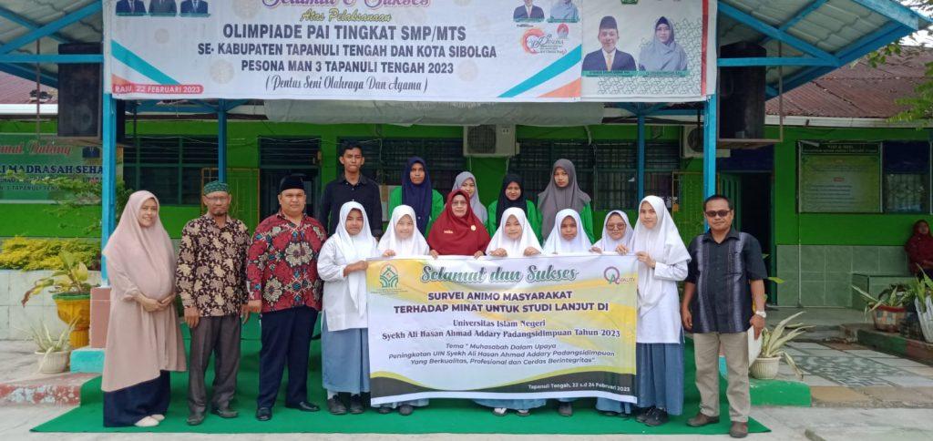 LPM Sukses Laksanakan Survei Animo Masyarakat Terhadap Minat Untuk Studi Lanjut di UIN Syahada Padangsidimpuan di 5 Titik Lokasi