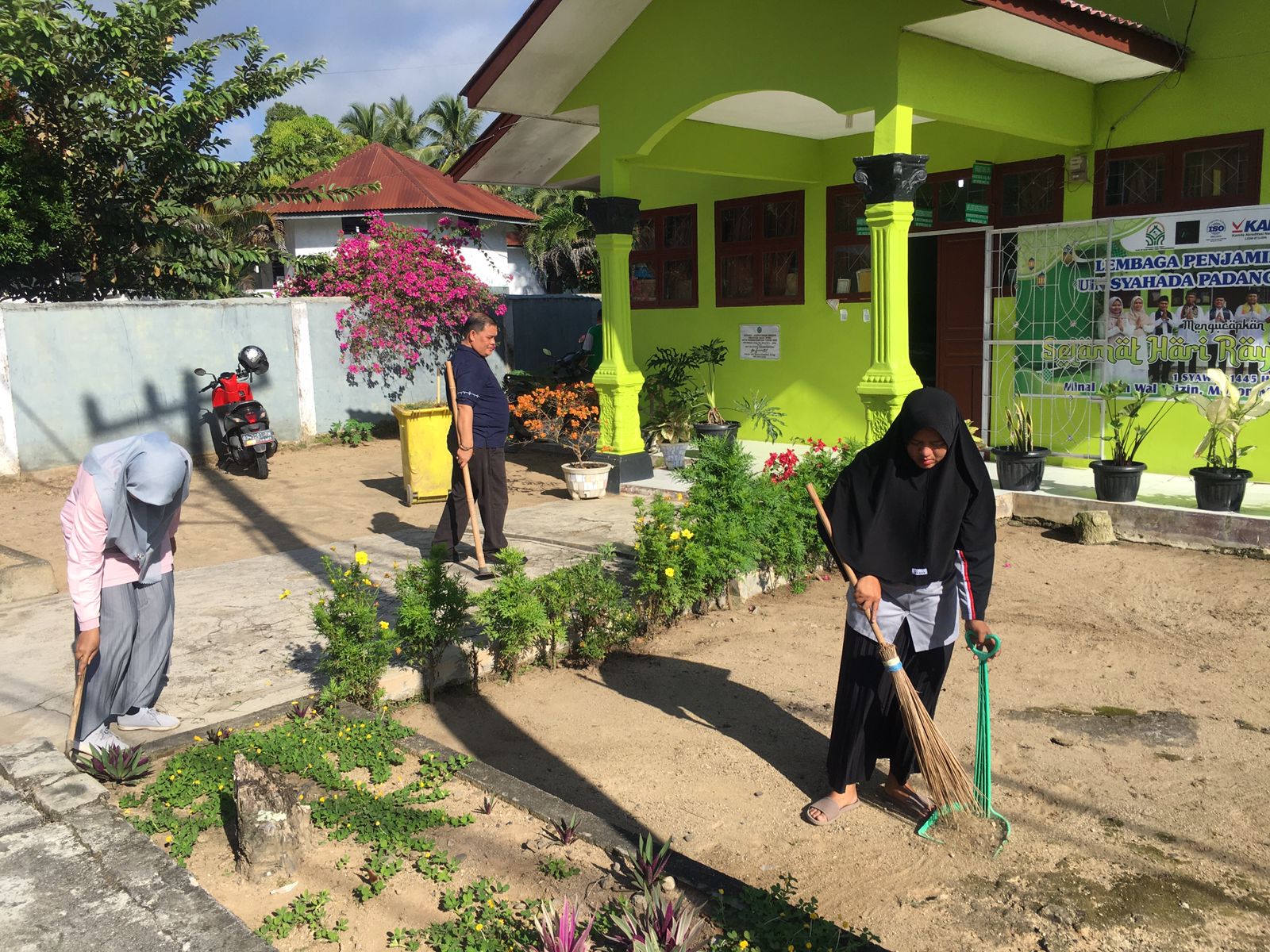 LPM UIN Syahada Padangsidimpuan Terapkan Go Green Dan Budaya Hidup Sehat