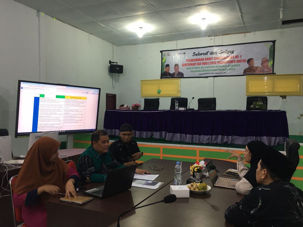 Tingkatkan Komitmen: LPM Laksanakan Surveillance-1 Sertifikat ISO 9001:2015